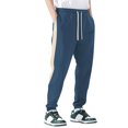thumbnail image 3 of YDLCAFD Gym Pants Men Loose Fit Men'S Side Colorb Locked Drawstring Elastic Waist Loose Casual Sweatpants Sweatpants, 3 of 8