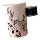 thumbnail image 5 of Tazas de café de cerámica para café, té - # 1, 10x7.5cm Tambor azul Sunnimix Taza de cerámica, 5 of 8
