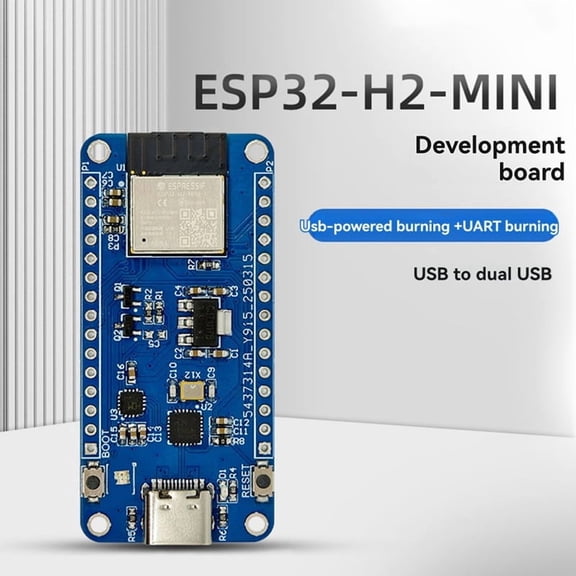 ESP32-H2-MINI Development Board with RGB Light Type-C Interface Support USB UART Burning