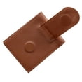 thumbnail image 4 of Bullz Mens Genuine Leather Bifold Minimalist Magnetic Money Clip Wallet Tan, 4 of 4