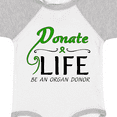 thumbnail image 4 of Inktastic Donate Life-be an Organ Donor Boys or Girls Baby Bodysuit, 4 of 5
