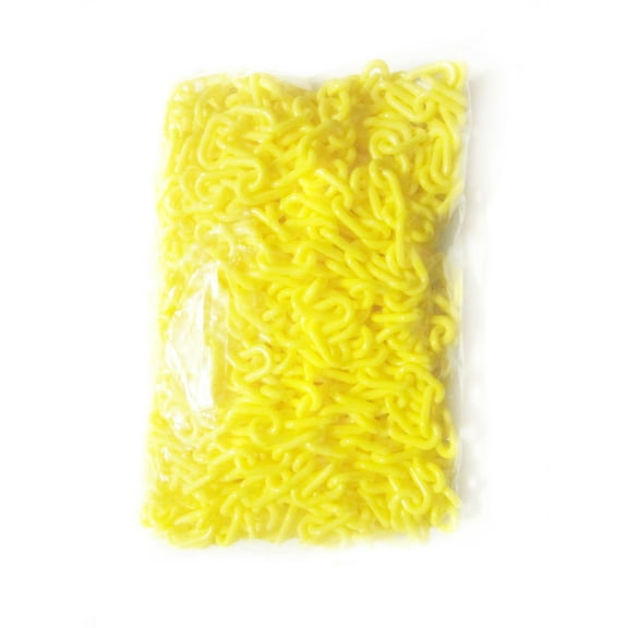 VIP Crowd Control, PLASTIC CHAIN 32FT YELLOW
