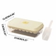 thumbnail image 3 of Ice Cube Tray with Lid and Bin,Silicone Plastic Ice Cube Trays for Freezer with Ice Box,32 cavity Ice Trays with Ice Container,Stackable Ice Tray with Storage Ice Bucket Kits,Ice Tong,Ice Scoop, 3 of 4