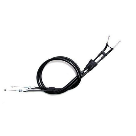 Push Pull Throttle - Motion Pro 10-0111 Black Vinyl Push/Pull Throttle Cable Set