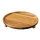 thumbnail image 4 of Mini elevador de madera, soporte de pie de madera, bandeja rústica de madera para cocina casera 20cmx3.5cm, 4 of 9