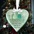 thumbnail image 6 of Snowflake-Shaped Sea Glass Friendship Decor,Heart Shaped Sea Glass Friendship Hanging Ornaments,New Timeless Friendship Heart Keepsake Sea Glass Art, Ornament for Christmas Tree Hanging Ornaments, 6 of 9