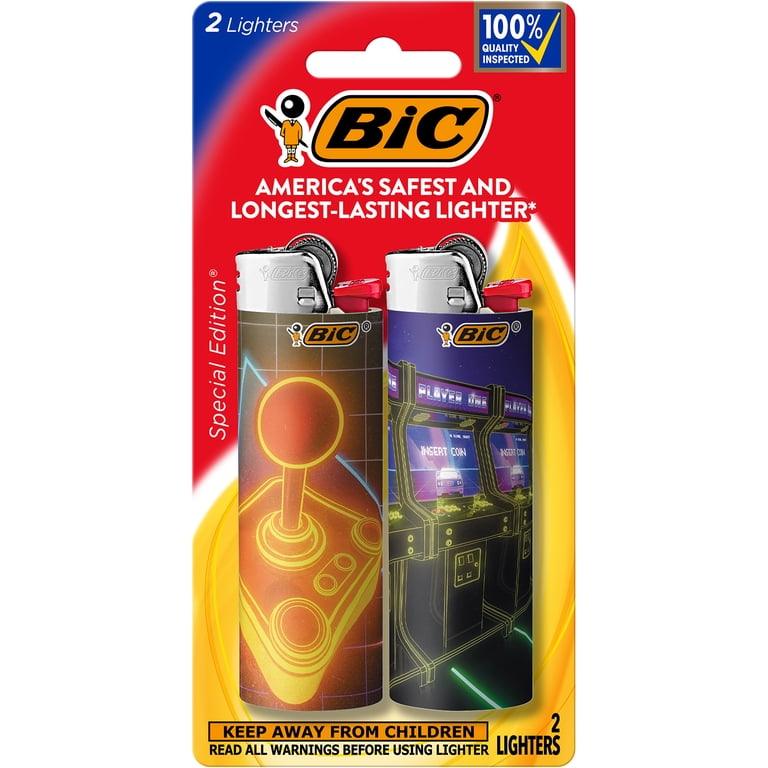 BIC 2-Pack Special Edition Maxi Pocket Lighter - Walmart.com