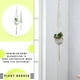 thumbnail image 4 of Yuarrent Cestas colgantes 100 hechas a mano, soporte para plantas, macramé, colgador de plantas, maceta para colgar en la pared interior, soporte para Jardín y Patio No.22 Yuarrent HA001777-22, 4 of 6