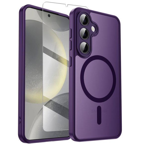 Funda de teléfono TSEHHOL para Samsung Galaxy S25 con protector de pantalla