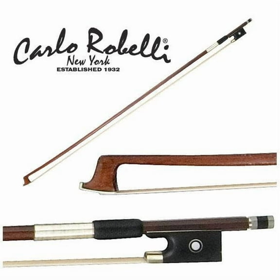 Carlo Robelli Brazilwood Violin Bow 4/4