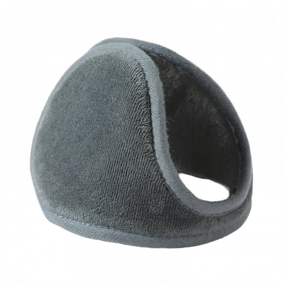 TELOLY Ear Muffs for Winter Women,Comfortable Rear Fit Ear Muffs,Hair Pressure Relief Ear Warmers for Women,Gray