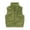 Army Green, variant on Bigetiay Kids Winter Vest Stand Collar Sleeveless Jacket for Boys Girls Casual Warm Layered Outfit with Jeans Pants Autumn Fall Daily Wear, Size 7-8 Years
