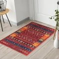 thumbnail image 4 of Keen Home Design Machine Washable Area Rugs with Non-slip Backing, Ideal for Hallway, Living Room, Bedroom, Kitchen and Laundry Room, Vintage Moroccan and Low Pile Rug ( 2' x 3' ), 4 of 9