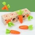 thumbnail image 2 of Cartoon Carrot Math Learning Children Early Education Interactive Toy Board Game, 2 of 8