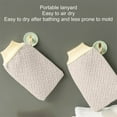 thumbnail image 5 of ELF Bath Gloves Bathing Accessory Bathroom Tools Showering Gloves Back Towels Showering Tool Body Towel, 5 of 7