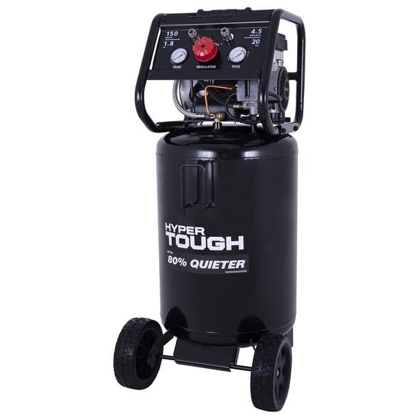 Husky 20 Gal. 200 PSI Oil-Free Portable Vertical Electric Air Compress – Super Arbor