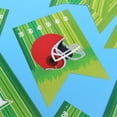 thumbnail image 2 of OUNONA Football Banner Set with Green Paper Flags Perfect for Birthday Parties and Sports Themed Decorations 1 Set, 2 of 8