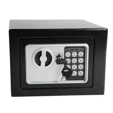 zimtown keypad cash lock electronic safe security gun office jewelry digital box walmart