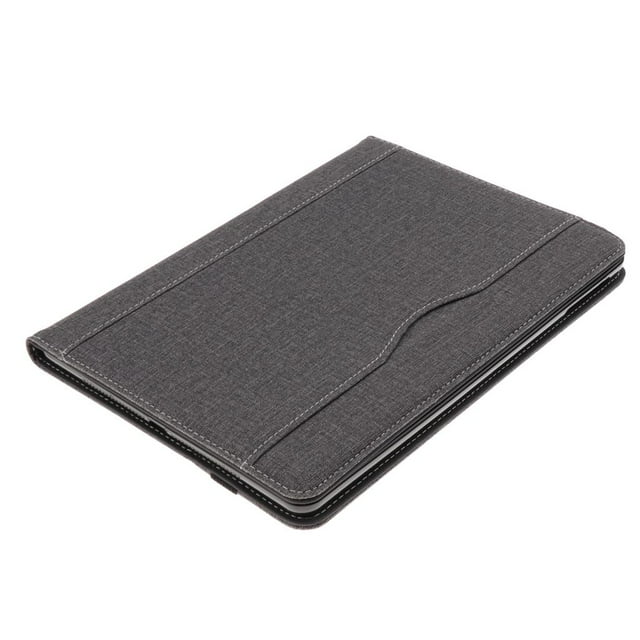 Funda inteligente Auto Sleep Wake con soporte soporte para lápiz para Gris plateado