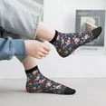 thumbnail image 2 of Pofeuu Christmas Bunny A Print 30cm Socks, Adult Running Hiking Socks for Youth and Adult, 2 of 7