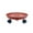 Red-RD-home supplies, variant on LEFTHIGH Home Flower Pot Tray with Wheels Thick Base Roller Large Plastic Flower Pot Water Collection Tray Wheel Mobile Flower Pot Chassis Room Decor