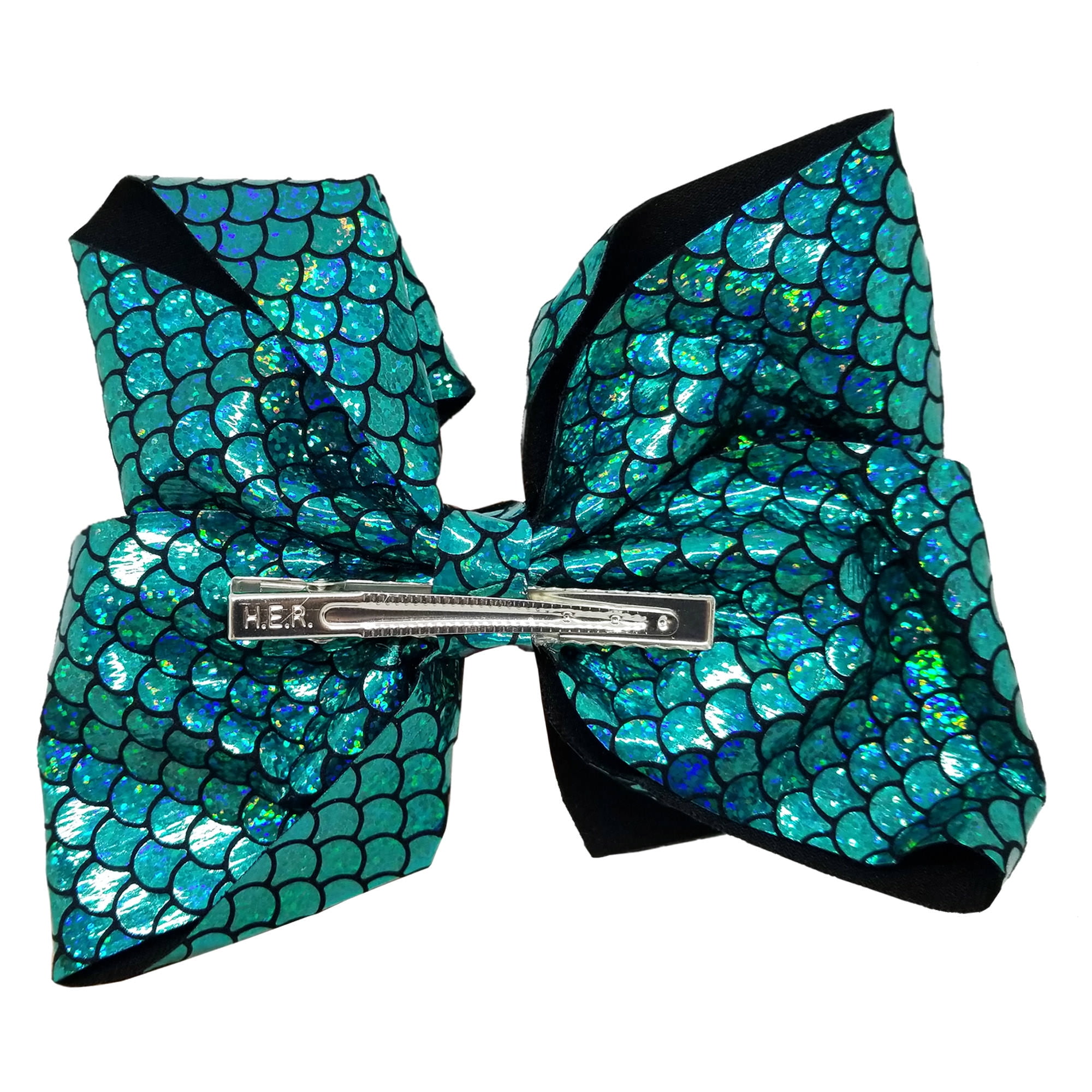 Nickelodeon Jojo Siwa signature Mermaid Turquoise Hair Bow