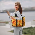 thumbnail image 5 of Travel Duffle Bag Carrot cute Pattern Travel Tote Bags Carry on Luggage Waterproof Weekender Bags with Top Handle Adjustable Shoulde Strap for Travel Gym, 5 of 5
