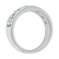 thumbnail image 2 of 1 Carat Diamond Wedding Band Ring in 14K White Gold (Ring Size 6.25) (SI1-SI2 Clarity), 2 of 5