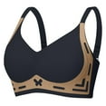 thumbnail image 2 of Womens Soft Wireless Bras， Comfortable Without Underwire Bralettes， Full Cup Seamless Everyday Bras, 2 of 9