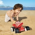 thumbnail image 3 of Hape: Dune Buggy - Red  - 4 Wheeled Toy Vehicle, Sand & Beach Toy, Tilting Body, Easy Grip, Push & Pull, Indoor & Outdoor, Kids, Toddlers, Baby Age 1+, 3 of 7
