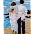 thumbnail image 1 of Couples Rug Latch Hooking Kit (58x87cm), 1 of 2