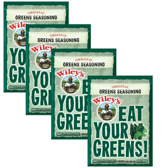 Wiley's Greens Seasoning 1 oz (Pack of 4)