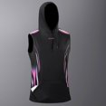 thumbnail image 5 of Noric Men's Sleeveless Hooded Athletic Tank Top Print Workout Shirt with Pocket, Casual Sport Muscle Tee for Gym Runing, 5 of 9
