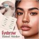 thumbnail image 4 of Pegatinas para Tatuajes de Cejas 6D Yashi Color Negro 01, 4 of 5