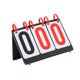 thumbnail image 2 of Flip Number Score Board, de marcador, de puntuación de mesa de contador de puntuación ligero para fútbol, voleibol y bádminton 3 Dígitos 26x17.5cm, 2 of 8