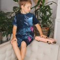 thumbnail image 4 of Balery Heart Axolotl Conjunto de Pijama Infantil de Manga Corta con Estampado – Ropa de Dormir de Algodón Suave-Medium, 4 of 6