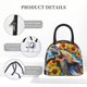 thumbnail image 4 of Fotbe Sunflower Turtle Bolsa de Almuerzo con Estampado, Lonchera Aislada, Contenedor de Comida Reutilizable Tipo Cooler a Prueba de Fugas, 4 of 6