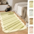 thumbnail image 1 of Fiudx Alfombra Lazy Wind, Suave Imitación de Cachemira, con Puntos de Goma Antideslizantes, Fácil de Limpiar, Ideal para Dormitorio, Sala de Estar y Oficina. Diseño Plegable, Tamaño 40 X 120 X 1 Cm., 1 of 7
