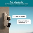 thumbnail image 5 of Restored WYZE Duo Cam Pan Indoor/Outdoor IP65 2K 360° Pan/Tilt Smart Home Security Camera with Color Night Vision, Compatible with Alexa & Google Assistant, White, 5 of 8