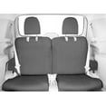 thumbnail image 2 of CalTrend Rear 50/50 Split Bench SportsTex Seat Covers for 2009-2011 Ford Flex - FD348-08GA Light Grey Insert and Trim, 2 of 3