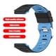 thumbnail image 3 of Correa de repuesto de Silicona Kuymtek para reloj inteligente Garmin Forerunner 920XT Negro Rojo, 3 of 9