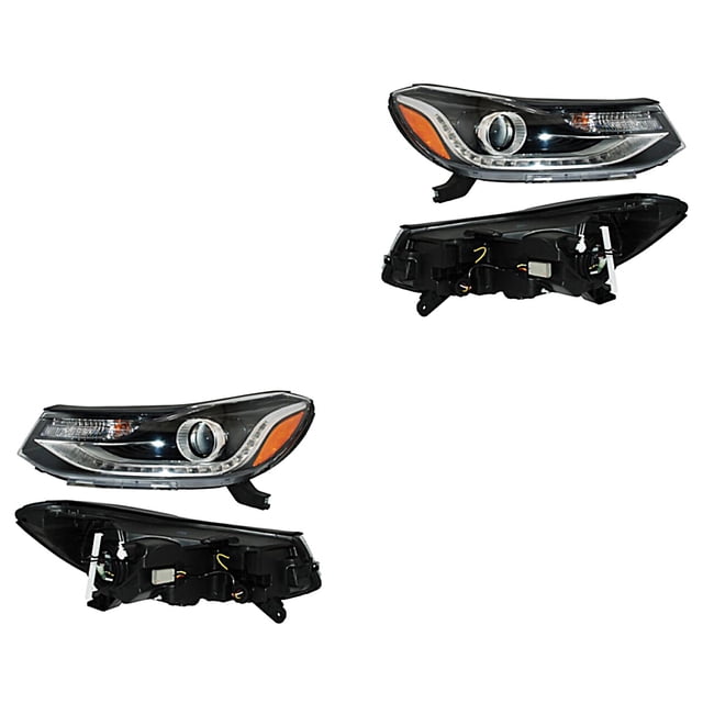 Par de Faros TYC Trax 2017 A 2020 Chevrolet Con leds