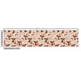 thumbnail image 2 of Ambesonne Romantic Fabric by the Yard Upholstery, Medieval Valentine Themed, 1 Yard, Eggshell Caramel and Ruby, 2 of 4