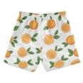 thumbnail image 7 of FORMRS Boys Swim Trunks Quick Dry Mesh Liner Boardshorts Sizes XS-XL, Orange, 7 of 7