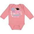 thumbnail image 3 of Inktastic My Mommy Did It and She Did It for Me with Graduation Cap Girls Long Sleeve Baby Bodysuit, 3 of 5
