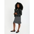 thumbnail image 4 of Wonder Nation Girls Long Sleeve Faux Leather Moto Jacket, Sizes 4-18 & Plus, 4 of 14