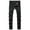 Black, variant on jsaierl Men's Casual Ripped Denim Pants Distressed Straight Stretch Skinny Slim Fit Classic Washed Denim Jeans Trousers