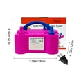 thumbnail image 3 of HongHeng Electronic Air Pump Air Filling Device Air Inflating Pump Double Hole Automatic Inflating Device Filling Device Wedding Air Fillin, 3 of 6