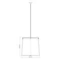 thumbnail image 2 of 3502P24-MGLD-Z-Lite-Weston - 6 Light Pendant In Industrial Style-24 Inches Tall and 24 Inches Wide-Modern Gold Finish, 2 of 2