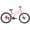 Pink&Purple, variant on Dolonm 24" Kids Bike for Ages 10+ Boys & Girls, Lightweight Steel Frame Teens Bike with Safety Pedal Reflectors and Dual Disc Brakes, Single Speed, Blue Yellow